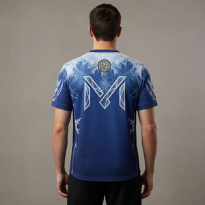 Tenue de football personnalisée par sublimation, kit de football respirant, nom, numéro et logo personnalisés, entraînement de football professionnel - Product Image 3