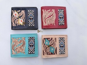 Cartera de Cuero Hecha a Mano de Moda, Gran Capacidad, Estilo Vintage, Plegable, Unisex, para Uso Diario - Product Image 6