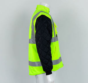 เสื้อแจ็คเก็ตทำงานฤดูหนาวแบบสะท้อนแสงกันน้ำสำหรับผู้ชาย ยี่ห้อ JMS-INDUSTRIES  พร้อมซิปและระบบตรวจจับเข็ม - Product Image 3