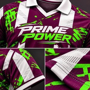 ชุดฟุตบอลแบบ sublimated สำหรับผู้ใหญ่และเด็ก  แบบ unisex  รับผลิตตามสั่ง ขายส่ง ชุดทีมฟุตบอลแห้งเร็ว  ผู้จัดจำหน่ายชุดกีฬา - Product Image 3