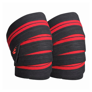 Bandes de genou pour l'entraînement en salle de sport, fabriquées au Pakistan, personnalisées, taille adulte, respirantes, protection pour la musculation - Product Image 4