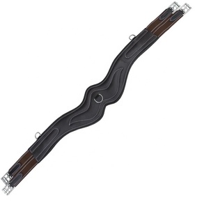 Durable Wave-over-Lay Girth con cuero suave a juego elástico nuevo estilo productos de caballos para deportes de equitación - Product Image 4
