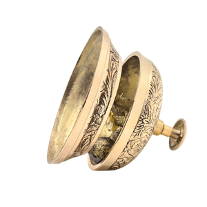 Luxury <b>Brass</b> Reception Service <b>Bell</b> Vintage Hotel Counter Call <b>Bell</b> Antique Engraved Front Desk <b>Bell</b> Restaurant Home Office - Product Image 3