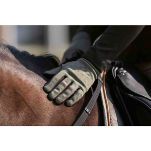 Gants d'équitation de haute qualité, paume 100% polyester, 100% polyuréthane, gants d'équitation Lyon - Product Image 3
