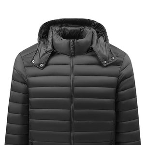 Men's Autumn and Winter Lightweight Warm Detachable Hooded Padded <b>Coat</b> In Unique Style And Best Quality - Product Image 6