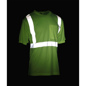 Camiseta de Seguridad Reflectante de Alta Visibilidad, Transpirable, Personalizada, de Poliéster/Algodón, Unisex, para Trabajo de Construcción, Resistente al Calor, de Clush Industries - Product Image 4