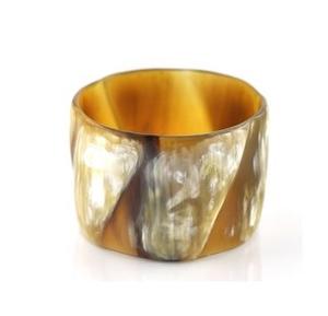 Anillo para Servilletas y Porta Servilletas de Diseño Premium para Decoración de Mesa, Cuerno de Búfalo Negro para Eventos y Fiestas a un Precio Razonable - Product Image 2