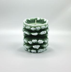 Bougie en pot de verre parfumé à la cire de noix de coco de marque privée pour les occasions festives-Noël Fête des mères Diwali Thanksgiving-pour - Product Image 3