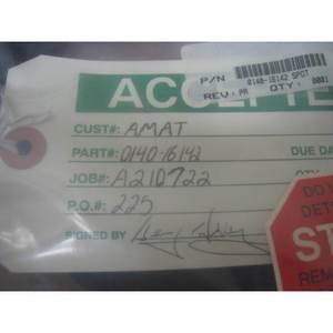 ใหม่ amat 0140-16142 H/A, smif PLC ร่างกายกว้าง lla-Trusted อุปกรณ์เซมิคอนดักเตอร์มรดกระดับโลกและชิ้นส่วนที่ - Product Image 1