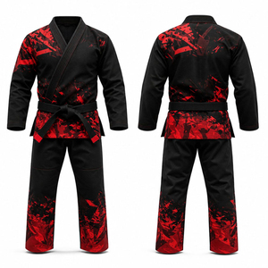 Uniforme de Jiu Jitsu con Logotipo Personalizado al por Mayor, Uniforme de Artes Marciales para Hombre, Traje de Bjj Gi, Uniforme de Karate, Taekwondo, Judo - Product Image 1