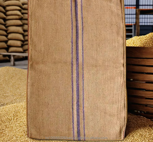 Sacs en toile de jute 100% naturels, écologiques et durables, capacité 50 kg, 37x22,5 cm, poids 650 g, absorbants l'humidité et respirants - Product Image 2