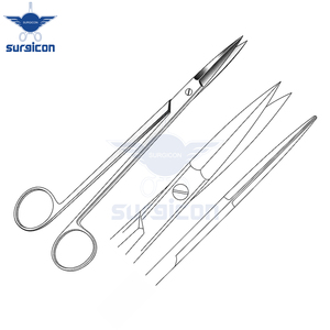 Tijeras McIndoe de 19 cm (7½ Pulgadas), Rectas, para Cartílagos, Bordes Exteriores Semiafilados, Acero Inoxidable, Reutilizables, Quirúrgicas - Product Image 6