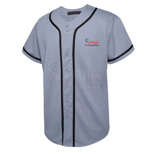 Uniforme de baseball pour hommes, coupe ajustée, vente flash, design personnalisé pour votre équipe, tissu à séchage rapide - Product Image 3
