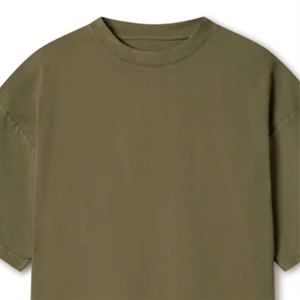 Camisetas Casuales de Hombre de Alta Calidad, 100% Algodón, Personalizadas con Serigrafía en Relieve Frontal, Tallas Grandes, Teñidas, de Secado Rápido - Product Image 5