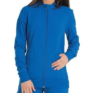 Meilleures tenues d'hôpital unisexes de la série américaine : Blouse zippée avec tissu chaud et imprimé pour infirmières, fabriquée au Pakistan - Product Image 1