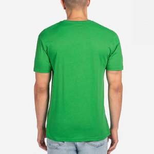 T-shirts à manches courtes pour hommes adultes, 60 % coton peigné filé en anneau / 40 % polyester, 32 fils simples - Product Image 1