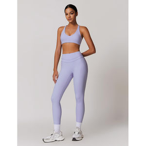 Conjuntos de Yoga para Mujer al por Mayor con Logotipo Personalizado, Casuales, de Invierno, 100% Algodón Satinado, Transpirables, de Secado Rápido y Ecológicos para Gimnasio - Product Image 1