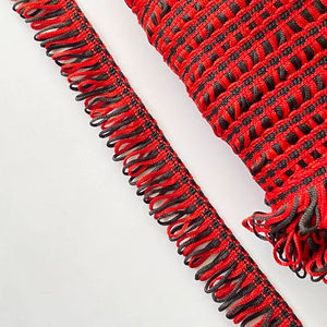 Borla de Flecos de Poliéster con Pedrería para Banderas, Estandartes, Uso Textil en el Hogar, Decorada con Diamantes de Imitación, Tamaño y Color Personalizados, Venta al por Mayor - Product Image 1