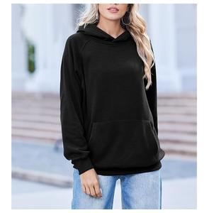 Nueva colección de sudaderas con capucha para mujer, 100% algodón, tejidas, de invierno, manga larga, lisas, cómodas, informales, de Bangladesh. - Product Image 3