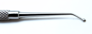 Pulidor de Bolas Dental Quirúrgico de Precisión Mundial, Instrumento Manual Ergonómico de Acero Inoxidable Moleteado de Doble Extremo para Rellenos de Amalgama - Product Image 2
