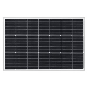 Pannello Solare Monocristallino 100W con Alta Efficienza del 23% Stabile con Uscita MC4 Impermeabile IP65 Telaio in Alluminio Potenza Massima 580W - Product Image 1