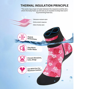 Custom Made Product Unisex Neoprene <b>Socks</b> <b>Waterproof</b> Soft Touch Breathable Anti Slip Warm Wear Motorboat Snorkeling Beach <b>Socks</b> - Product Image 5