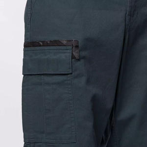 Pantalon cargo homme multi-poches, nouvelle conception premium, haute qualité, logo personnalisé, style streetwear, léger, effet usé. - Product Image 6