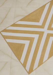 พรมเชือกปอแบบโบฮีเมียนลายเชฟรอน พรมใยธรรมชาติถักสำหรับห้องนั่งเล่น - Product Image 2