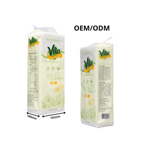 Usine du Vietnam, vente en gros de mouchoirs suspendus sans agent fluorescent, 1400 feuilles, taille personnalisée, gaufrage, pour usage domestique - Product Image 6