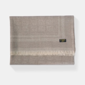 Manta de cachemira 100% mongola a cuadros 150*100cm - Product Image 4