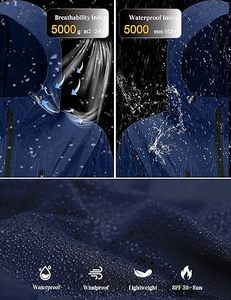 Chaqueta Cortavientos de Invierno para Hombre, Diseño de Marca, con Capucha, Cuello Alto, Estilo Vintage, Ecológica, Transpirable y Ligera, Venta al Por Mayor - Product Image 5