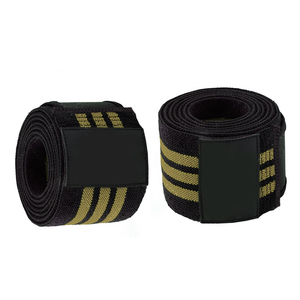 Customizable Neoprene <b>Gym</b> Weight Lifting Knee Wraps Protective Adjustable Training Equipment for Unisex With OEM Service - Product Image 4