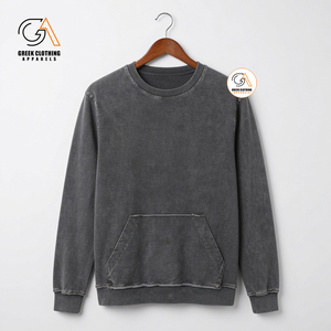 Ropa Griega, Sudadera Crema con Cuello Redondo, 100% Algodón, Corte Regular, Unisex, Estilo Casual, Tejido de Punto, Color Sólido - Product Image 3