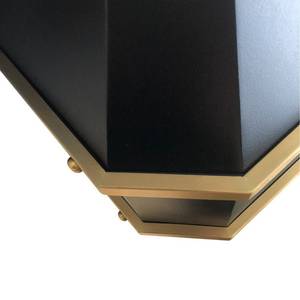 Filtre à grille ventilée de grande taille, personnalisé, en acier inoxydable noir finition ferme, avec garniture argentée, pour la ventilation de cuisine domestique - Product Image 4