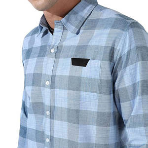 Hombres XL de alta calidad de manga larga Casual para Polos de color sólido personalizado de algodón transpirable de punto al aire libre desgaste antiarrugas - Product Image 1