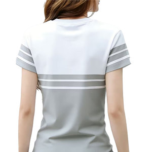 T-shirt de sport extensible haute performance, résistant aux odeurs et à séchage rapide pour femme, idéal pour la course à pied - Product Image 5