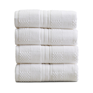 Serviettes de bain 100% coton, tapis de bain durables, motif uni, très absorbantes, écologiques, séchage rapide, douces - Product Image 2