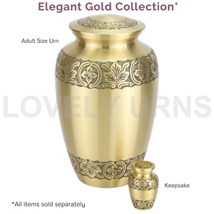 Classic Laurel White American Style Extra <b>Large</b> Cremation <b>Urn</b> Traditional Engraved Band 200 Cubic Inch Capacity for Adult - Product Image 2