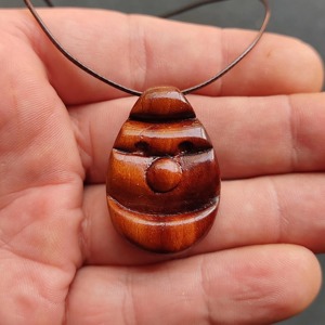 Collar de madera de superficie plana, estilo moderno, color sólido, artículo personalizado de fábrica al por mayor - Product Image 1