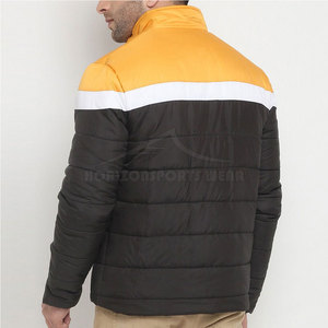 Chaqueta Acolchada Impermeable Unisex con Capucha, Cuello Alto, Cierre de Cremallera, Resistente al Viento, Gruesa, Informal, para Invierno, OEM ODM - Product Image 5