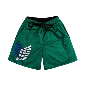 Pantalones Cortos Deportivos de Alta Calidad para Hombre, 100% Algodón, Sublimados, de Secado Rápido, Transpirables, Ecológicos, con Cordón Ajustable, para Gimnasio, Entrenamiento, Anime - Product Image 5