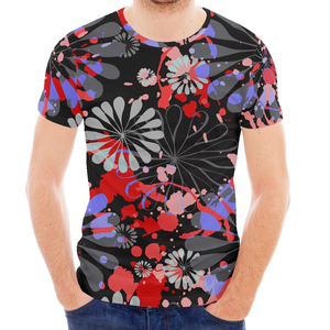 T-shirt homme en maille de haute qualité, sublimation, 100% polyester, respirant, séchage rapide, logo personnalisé, service OEM, manches courtes - Product Image 4