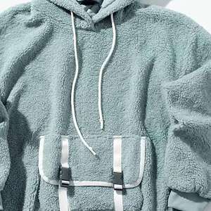 Unisex Fussalp <b>Oversized</b> Sherpa Fleece Ski <b>Hoodie</b> Fussalp Men Women Warm Winter Snowboarding Pullover Baggy <b>Teddy</b> Sweatshirt - Product Image 2