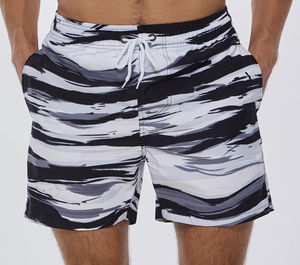 Shorts de Playa para Hombre, Spandex/Poliéster, Casuales, para Gimnasio, Fitness, Playa, Vacaciones, Estampados, para Correr, Transpirables, Impermeables, Resistentes al Viento - Product Image 5