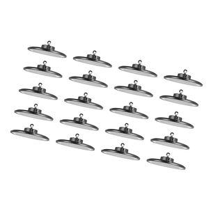 Confezione da 20 Lampade LED UFO Super Luminose 5000K 150W per Illuminazione Industriale, IP65 Impermeabili, 21000LM, per Magazzini e Negozi, 100-277V Ampio Voltaggio, Certificazione SAA - Product Image 1