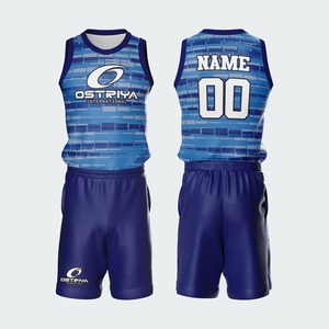 Printed Basketball Wear Breathable <b>Heat</b>-Transfer Printed Basketball Wear for Adults Custom Sublimation new 2026 - Product Image 5