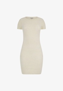 เดรสทรงเข้ารูปแขนสั้นผ้าริบคุณภาพพรีเมียม ผู้ผลิตเดรสทรงมินิแบบสลิมฟิต รับผลิตแบรนด์ส่วนตัว - Product Image 4