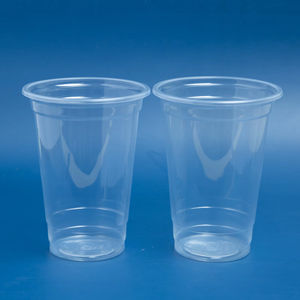 Productos populares 2026: Vasos desechables de plástico PP de 7/9/12/16/24 oz con tapas planas y de cúpula, para bebidas frías y calientes, como café, té y jugo. - Product Image 1