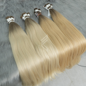 Pelo alineado con cutícula Cabello crudo Cabello alineado con cutícula cruda Sin procesar para salones de belleza en todo el mundo - Product Image 1