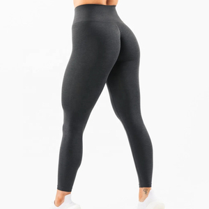Women's High Waist Yoga Pants by Amplify Athletics Plus Size Summer Gym Sport <b>Leggings</b> with Printed <b>Pattern</b> and Push-Up Feature - Product Image 6